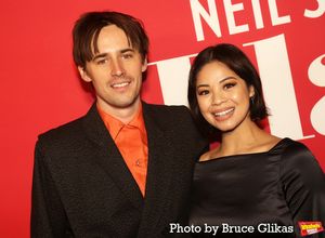 Reeve Carney and Eva Noblezada @ BroadwayWorld Reeve Carney and Eva Noblezada Photo