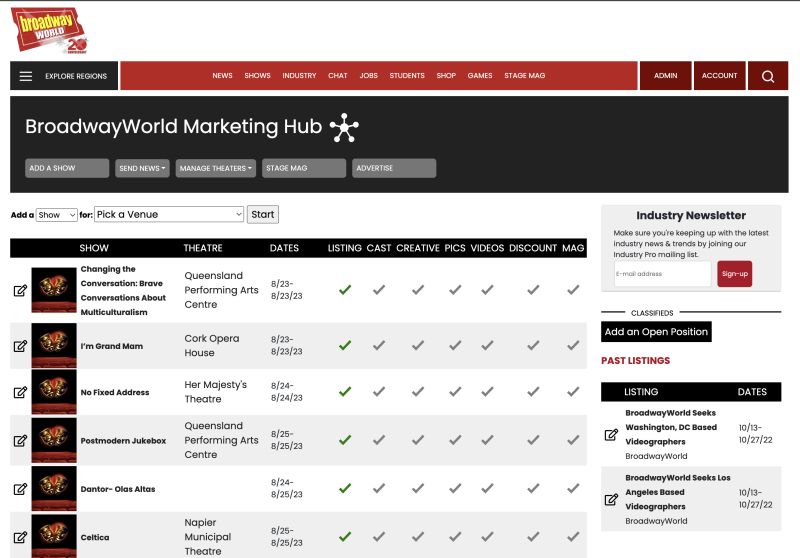 Help Adding Your Show