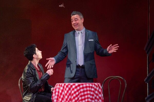 Mike Cefalo (Calogero), Mike Keller (Sonny) Photo