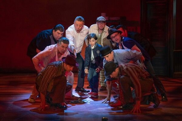 Tyler Dema (Crazy Mario), Mike Backes (Rudy the Voice), Michael Barra (JoJo The Whale Photo