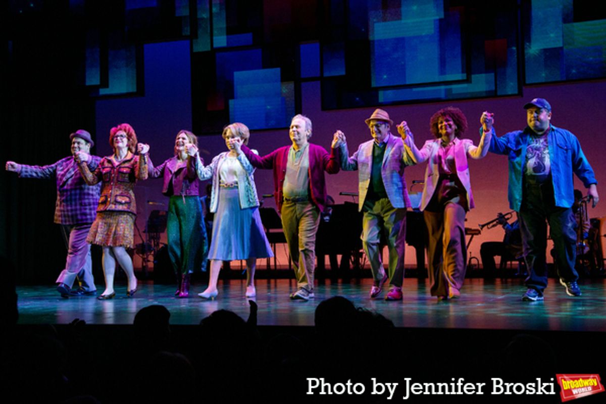 The cast of MR. SATURDAY NIGHT at Photos: Billy Crystal & Company Take First Bows in MR. SATURDAY NIGHT