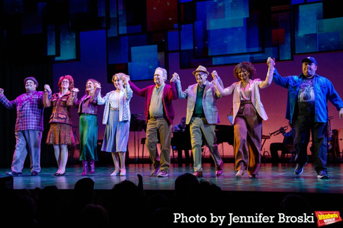 The cast of MR. SATURDAY NIGHT at Photos: Billy Crystal & Company Take First Bows in MR. SATURDAY NIGHT
