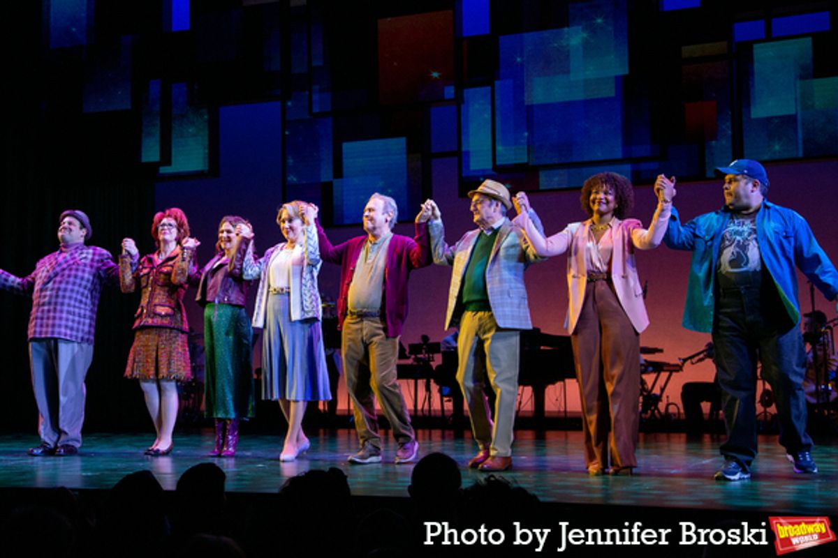 The cast of MR. SATURDAY NIGHT at Photos: Billy Crystal & Company Take First Bows in MR. SATURDAY NIGHT