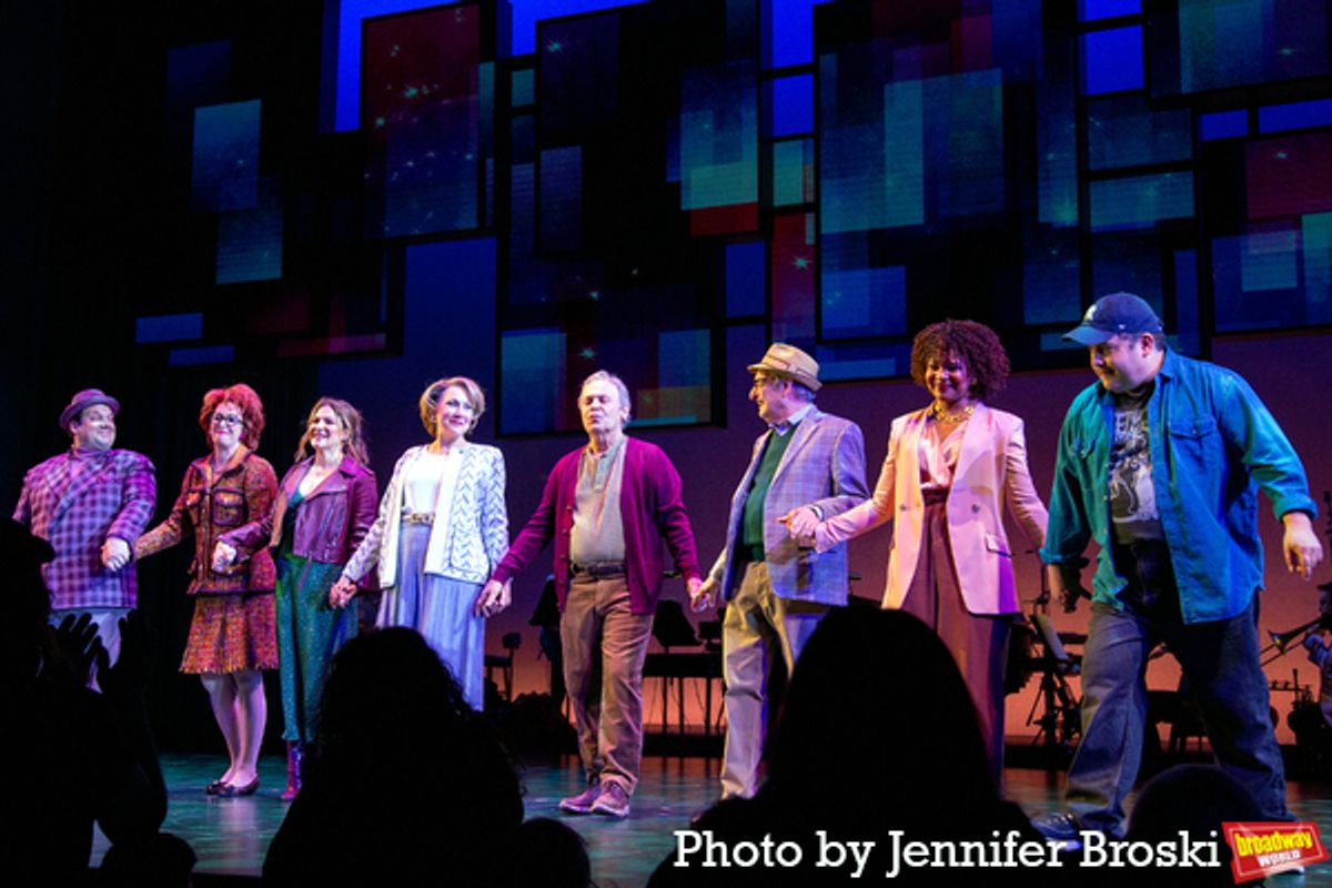 The cast of MR. SATURDAY NIGHT at Photos: Billy Crystal & Company Take First Bows in MR. SATURDAY NIGHT