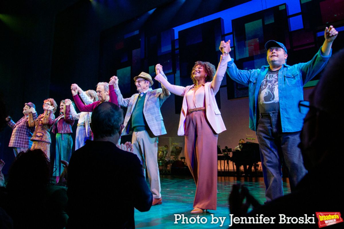 The cast of MR. SATURDAY NIGHT at Photos: Billy Crystal & Company Take First Bows in MR. SATURDAY NIGHT