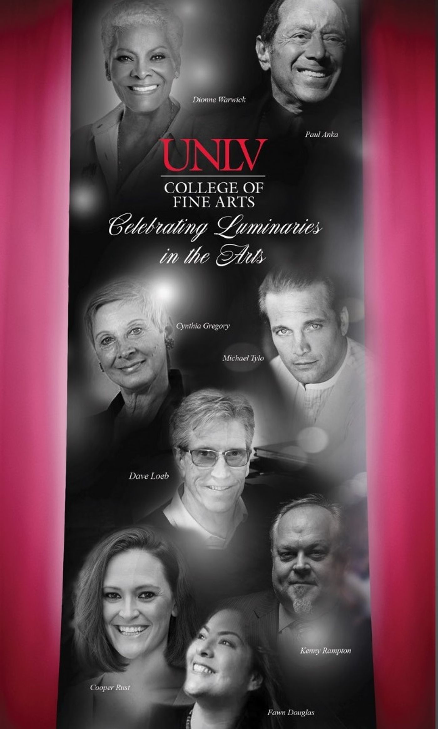 Feature: THE 18TH ANNUAL COLLEGE OF FINE ARTS HALL OF FAME GALA TO HONOR ILLUIMANTARIES at THE UNIVERSITY OF NEVADA, LAS VEGAS.  Image