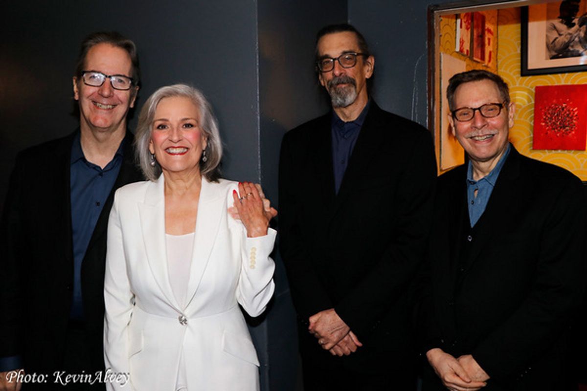 Christopher Denny, Karen Mason, Ritt Henn, Barry Kleinbort at 