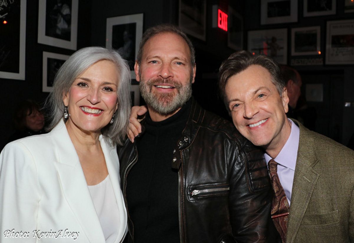 Karen Mason, Jim Newman, Jim Caruso at 