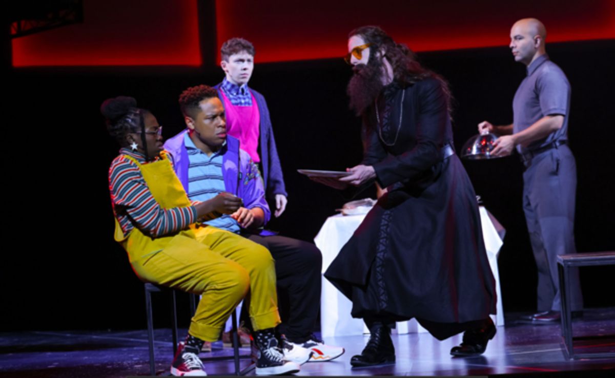 Omolade Wey, Jamar Jones, Ethan Haberfield, Adam Valentine, and Khalil LeSaldo at 