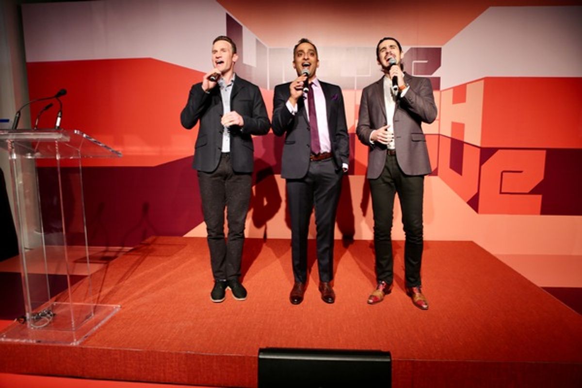 Claybourne Elder, Manu Narayan, Bobby Conte at 