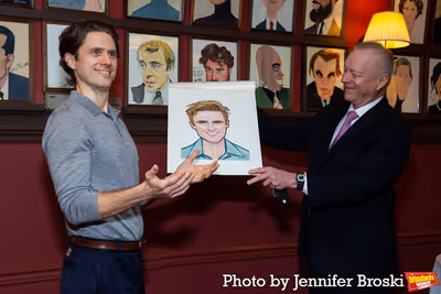 Aaron Tveit, Max Klimavicius Photo