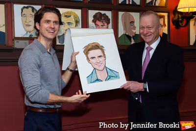 Aaron Tveit, Max Klimavicius Photo