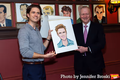 Aaron Tveit, Max Klimavicius Photo