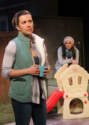 Aubrey Saverino as Jessie and Amanda Zarr as Lina Photo