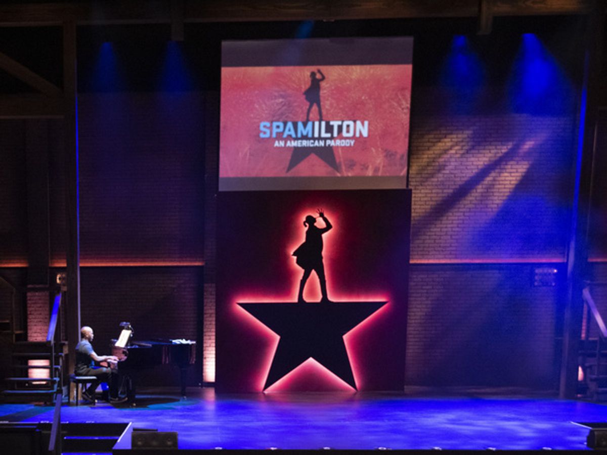 Musical Theatre West Presents Spamilton: An American Parody in Long Beach.    Photo Courtesy of Musical Theatre West. Credit: Caught In The Moment. at Photos: Musical Theatre West Presents SPAMILTON: AN AMERICAN PARODY