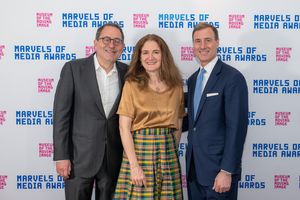 Michael Barker, Cheryl Henson, and Ivan Lustig @ BroadwayWorld Michael Barker, Cheryl Henson, and Ivan Lustig Photo