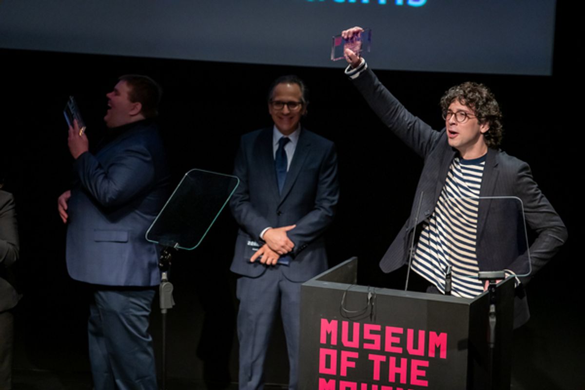 Rick Glassman and Jason Katims at Photos: Inside MARVELS OF MEDIA AWARDS at the Museum of the Moving Image