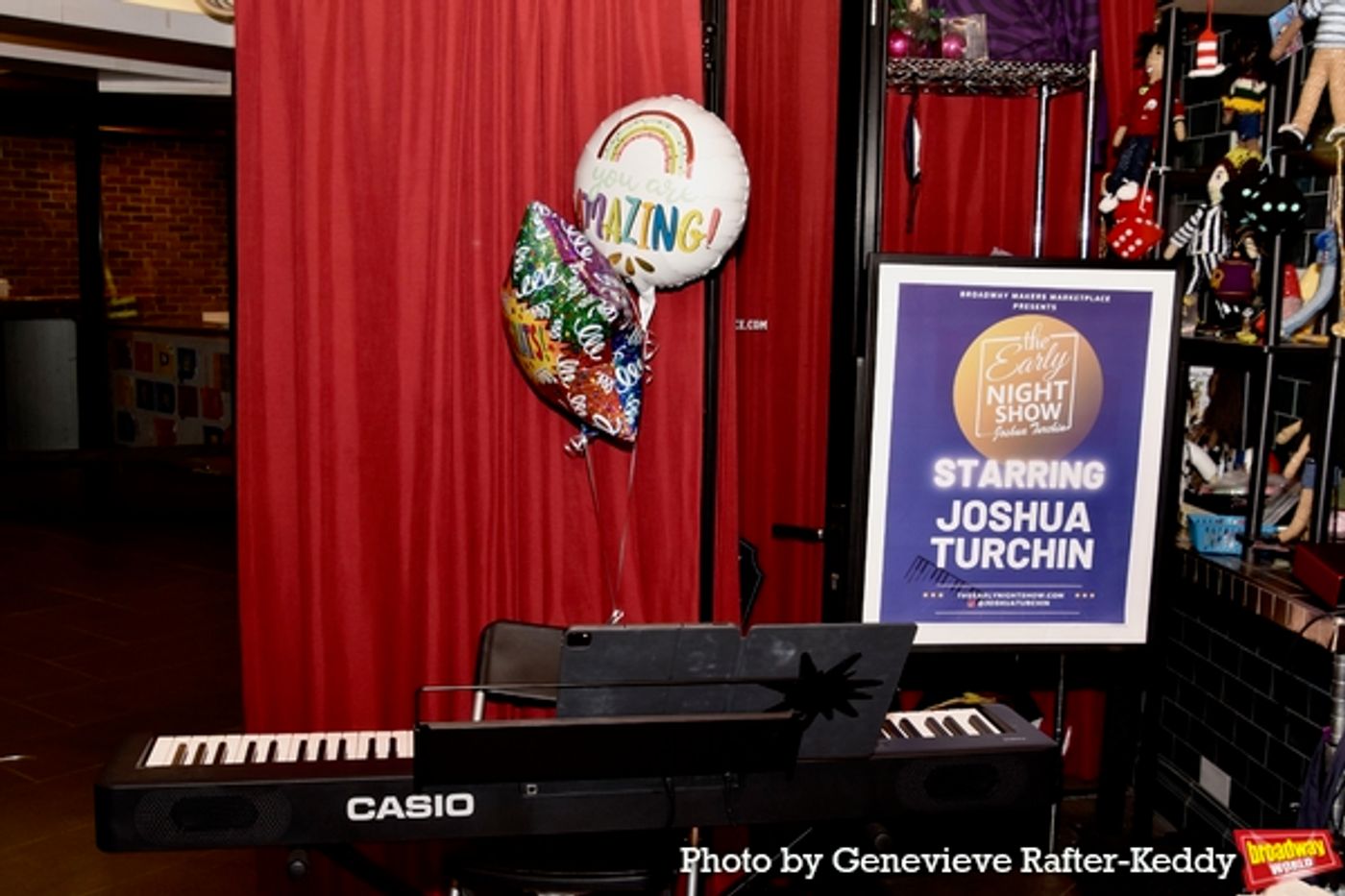Photos: The Early Night Show with Josh Turchin at the Broadway Marketplace  Image