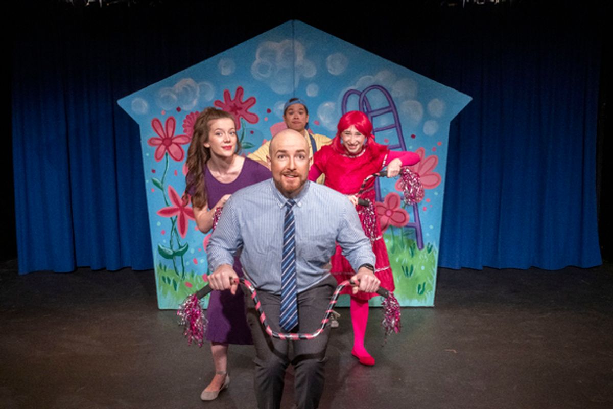 Arthur Beutel, Carey Anna Blackburn, Rachel Brudner and Max Boone at Photos: Vital Theatre Company Relaunches PINKALICIOUS: THE MUSICAL at SoHo Playhouse