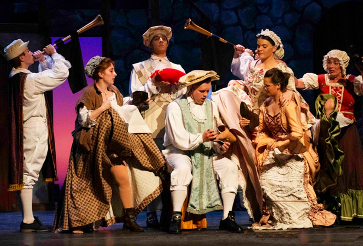 EDWARD ITTE and the company of Cinderella at Photos: Algonquin Arts Theatre Presents Rodgers and Hammerstein's CINDERELLA