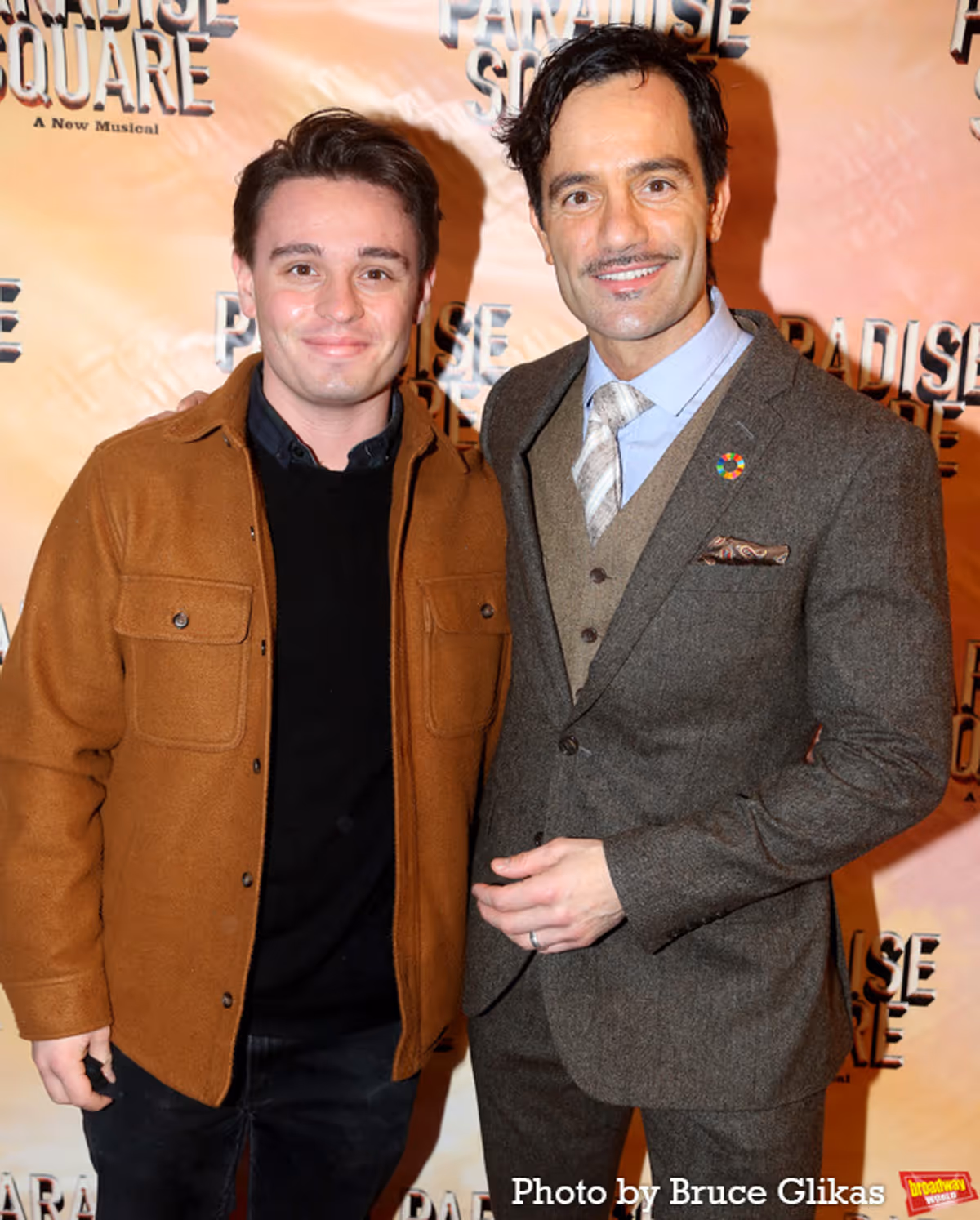 Gryphyn Karimloo and Ramin Karimloo at 