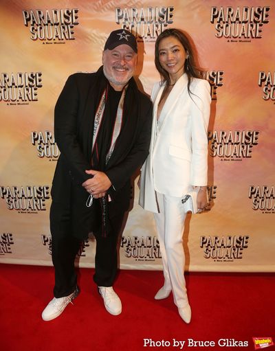 Frank Wildhorn and Yoka Wao Photo