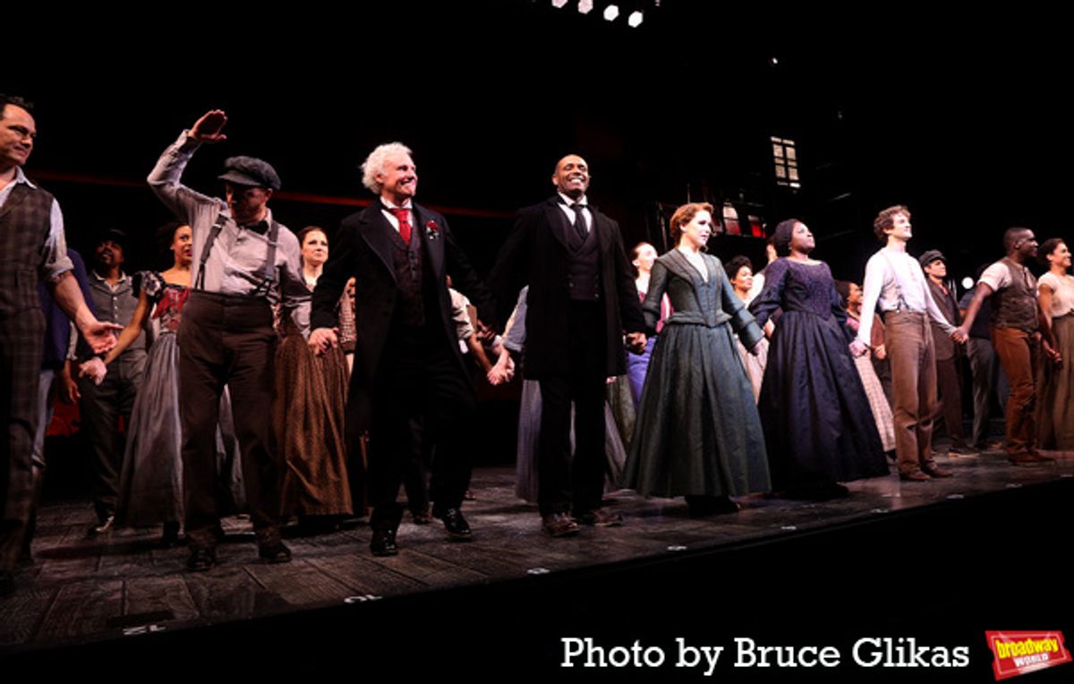 Matt Bogart, Kevin Dennis, John Dossett, Nathaniel Stampley, Chilina Kennedy, Joaquina Kalukango, A.J. Shively, Sidney DuPont, Gabrielle McClinton and The Cast at 