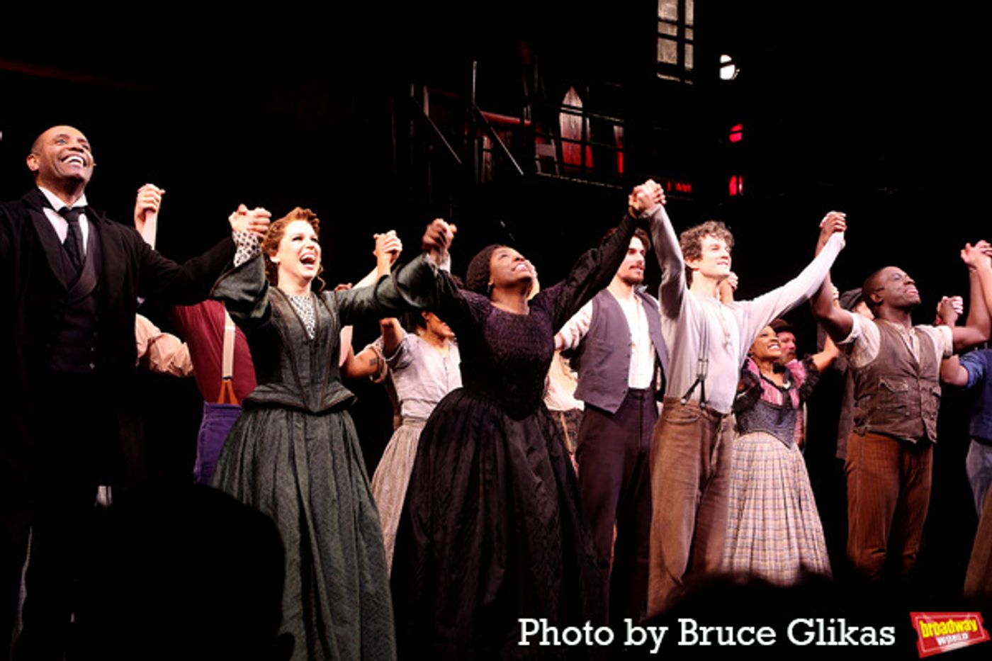 Photos: PARADISE SQUARE Company Takes Opening Night Bows  Image