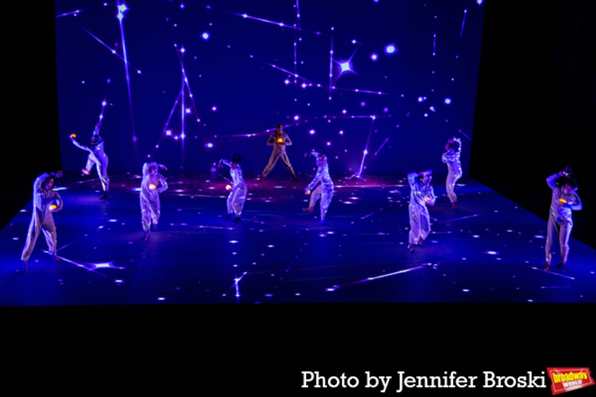 The cast of THE LITTLE PRINCE at Photos: Sneak Peek of THE LITTLE PRINCE on Broadway