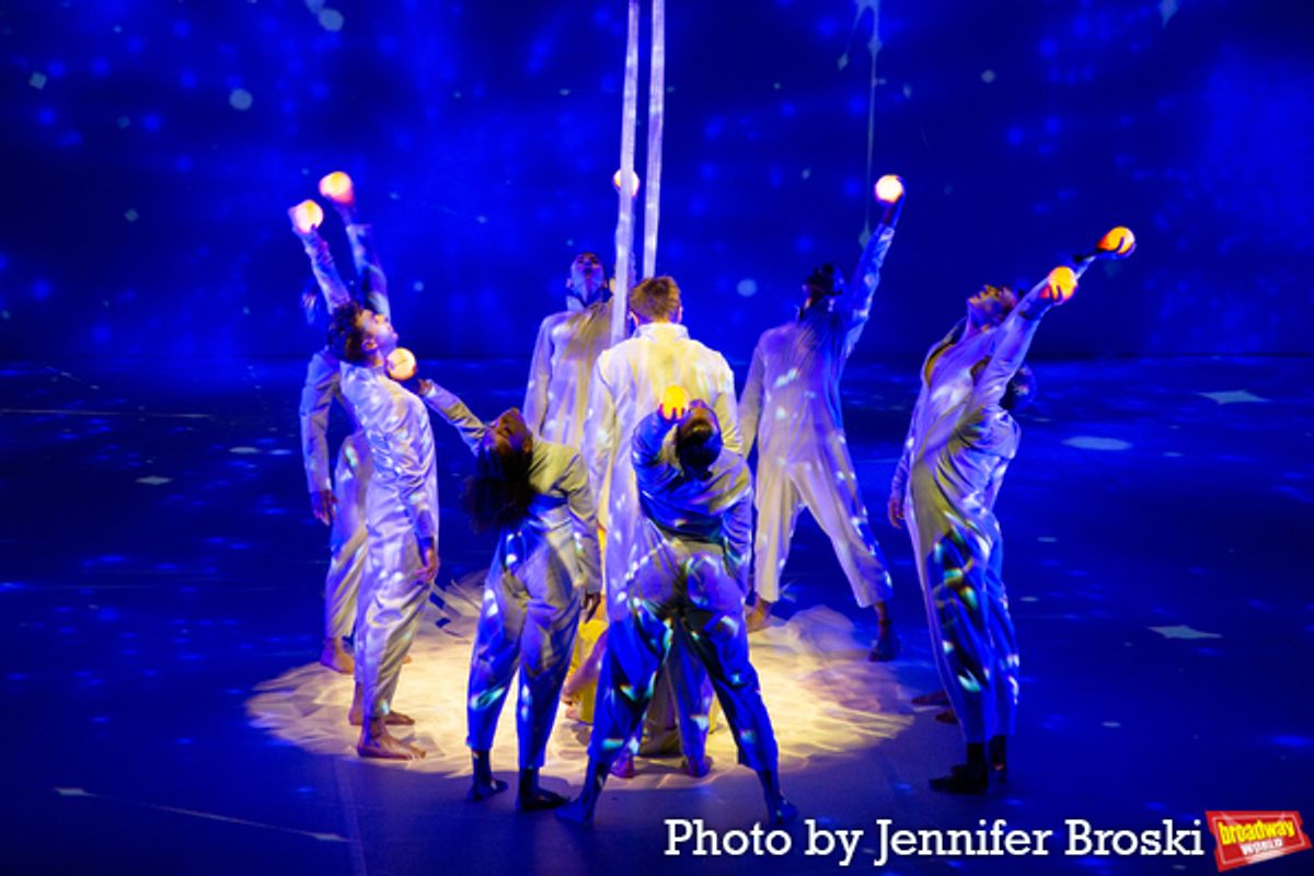 The cast of THE LITTLE PRINCE at Photos: Sneak Peek of THE LITTLE PRINCE on Broadway