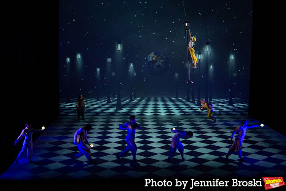 The cast of THE LITTLE PRINCE at Photos: Sneak Peek of THE LITTLE PRINCE on Broadway