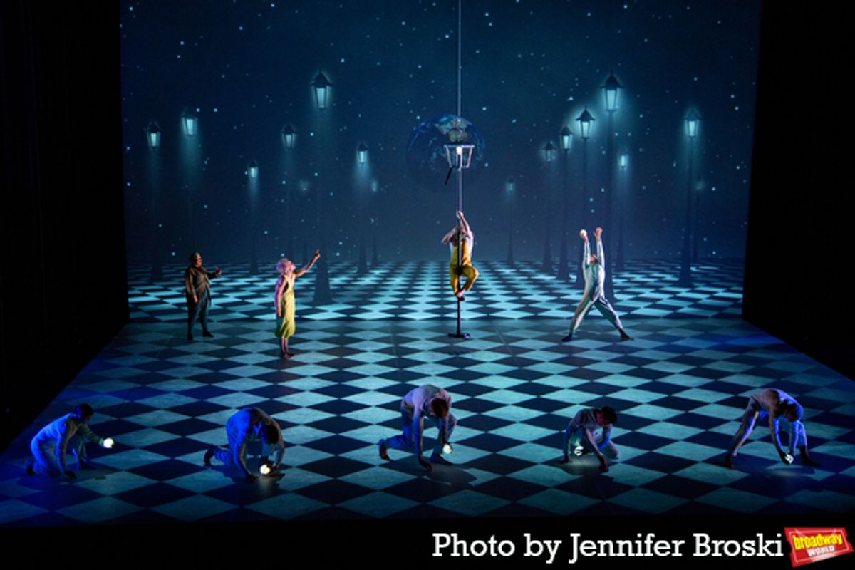 The cast of THE LITTLE PRINCE at Photos: Sneak Peek of THE LITTLE PRINCE on Broadway