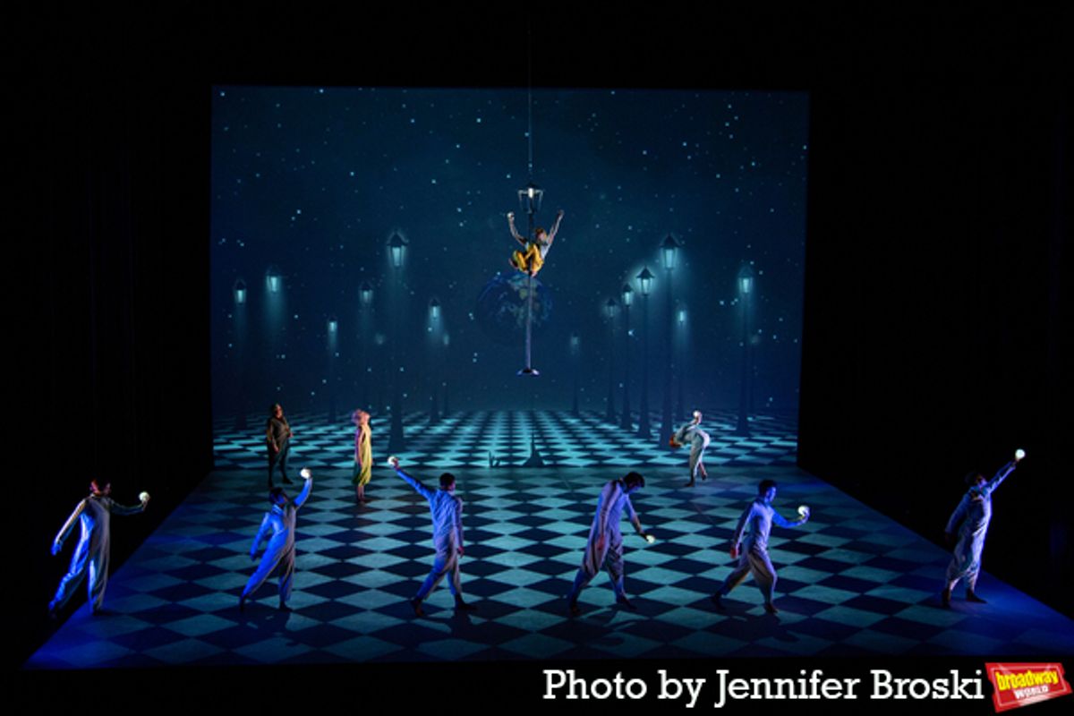 The cast of THE LITTLE PRINCE at Photos: Sneak Peek of THE LITTLE PRINCE on Broadway