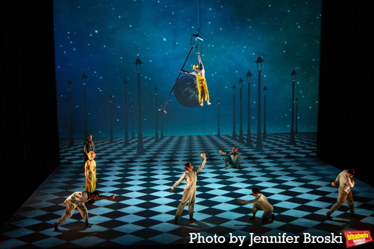 The cast of THE LITTLE PRINCE at Photos: Sneak Peek of THE LITTLE PRINCE on Broadway