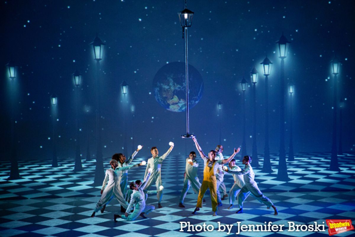 The cast of THE LITTLE PRINCE at Photos: Sneak Peek of THE LITTLE PRINCE on Broadway