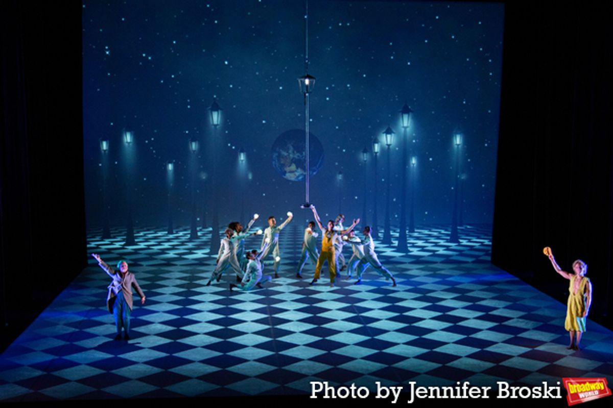 The cast of THE LITTLE PRINCE at Photos: Sneak Peek of THE LITTLE PRINCE on Broadway