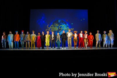 The cast and creative team of THE LITTLE PRINCE Photo
