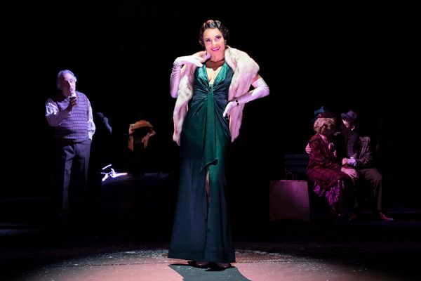 Chip Zien, Ana Hoffman, Sierra Boggess, Danny Kornfeld 
 Photo