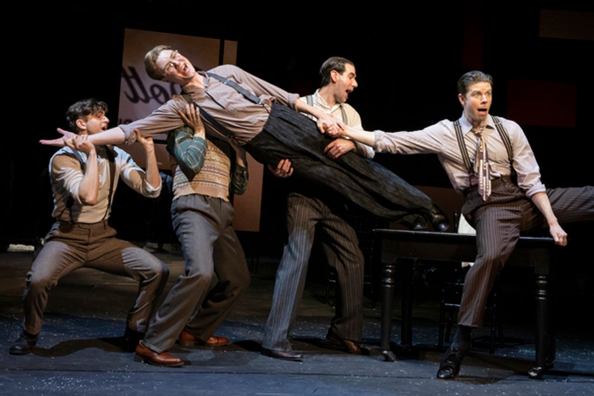 Blake Roman, Steven Telsey, Eric Peters, Zal Owen, Sean Bell at 