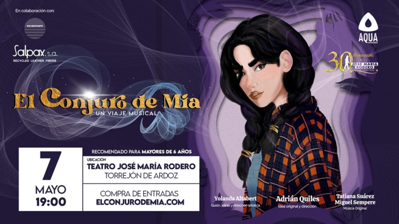 EL CONJURO DE MÍA, UN VIAJE MUSICAL se estrena en Madrid  Image