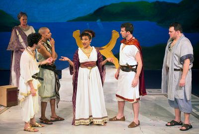 Leah Hocking (rear), Jason Alexander Simon, David LaMarr,  Britany Nicole Simpson, Se Photo