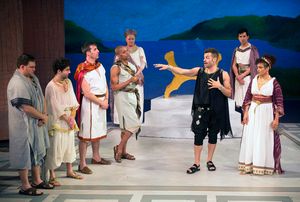 George Slotin, Jason Alexander Simon, Sean Thompson, David LaMarr, Leah Hocking, Cooper Howell, Philippe Arroyo, Britany Nicole Simpson.
@ BroadwayWorld George Slotin, Jason Alexander Simon, Sean Thompson, David LaMarr, Leah Hocking, Coop Photo