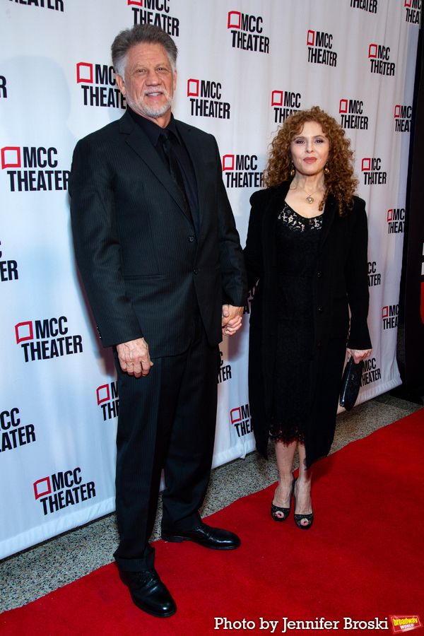 Tom Sorce, Bernadette Peters Photo