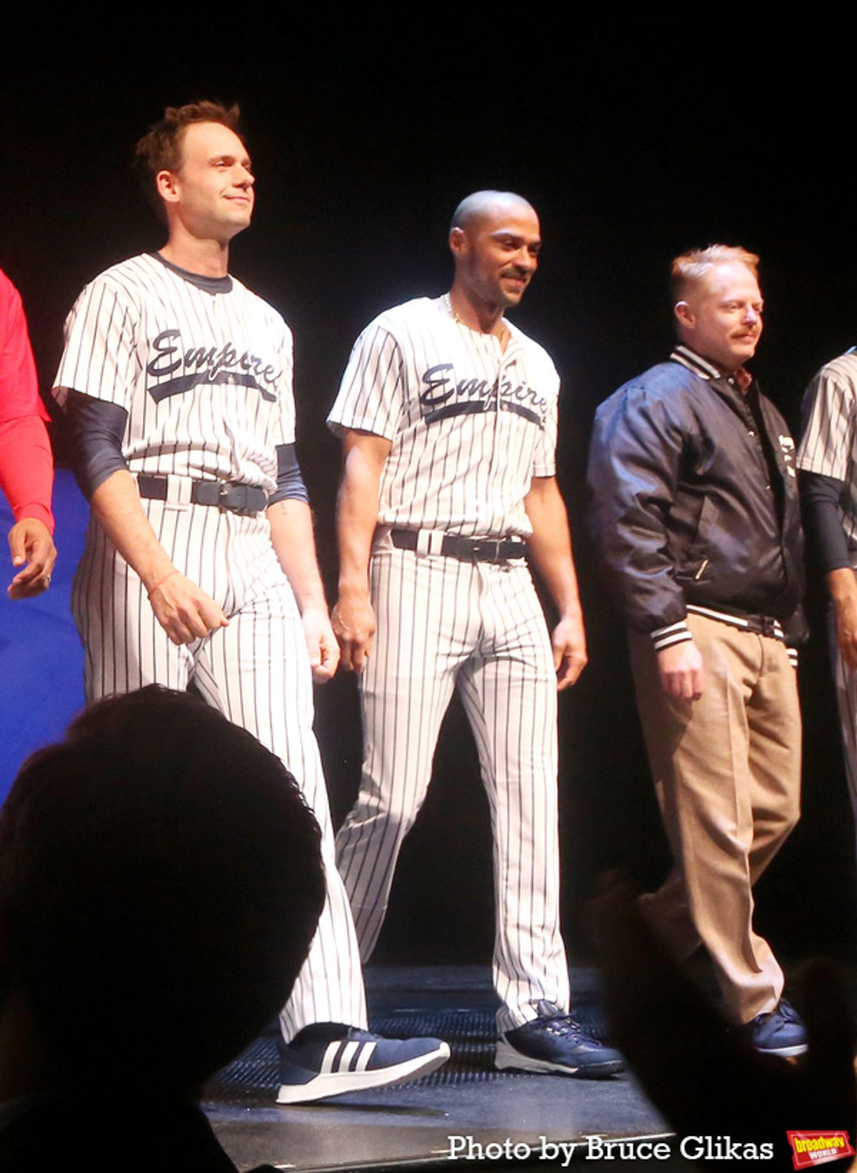 Patrick J. Adams, Jesse Williams and Jesse Tyler Ferguson at 