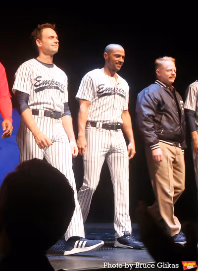 Patrick J. Adams, Jesse Williams and Jesse Tyler Ferguson Photo