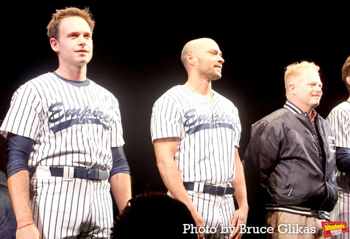 Patrick J. Adams, Jesse Williams and Jesse Tyler Ferguson at 