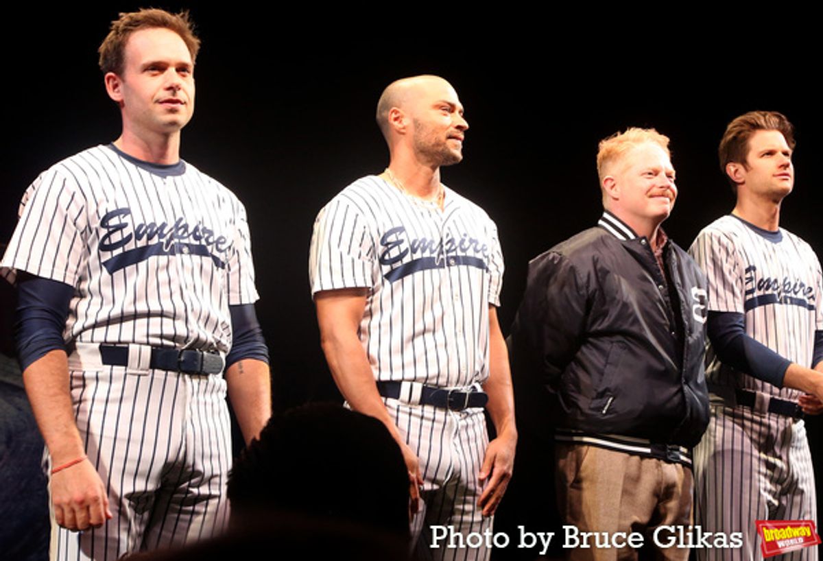 Patrick J. Adams, Jesse Williams, Jesse Tyler Ferguson and Michael Oberholtzer at 
