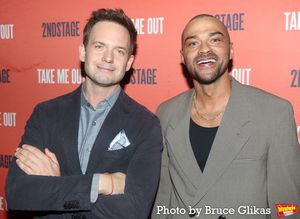 Patrick J. Adams and Jesse Williams @ BroadwayWorld Patrick J. Adams and Jesse Williams Photo
