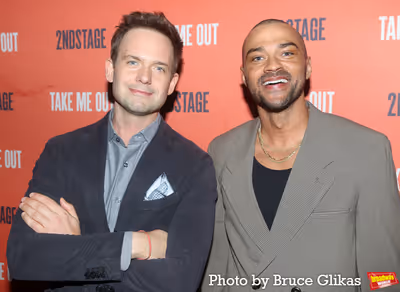 Patrick J. Adams and Jesse Williams Photo