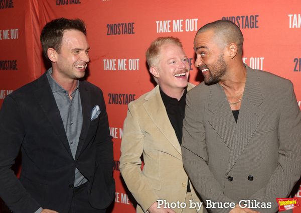Patrick J. Adams, Jesse Tyler Ferguson and Jesse Williams Photo